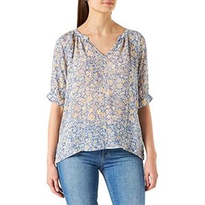 Part Two Popsypw BL Relaxed Fit Damesblouse, Riviera Painted Summer Bloem, 32