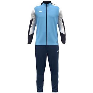 JAKO Unisex polyester pak Dynamic, skyblue/wit/marine, S