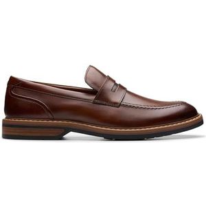 Clarks Premium Heren Aldwin Step, Mid Tan Lea, 30 EU, Midden Tan Lea, 44.5 EU
