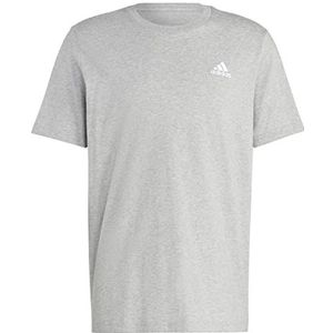 adidas Heren Essentials Single Jersey Embroidered Small Logo T-shirt (1 stuk)