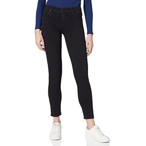 7 For All Mankind Dames The Crop Skinny Jeans, zwart (Black Gy), 25W x 27L
