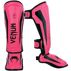 Venum Kids Elite scheenbeschermers, neo-roze, maat L (9-11 jaar)