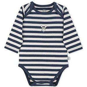 Sterntaler Baby-jongens GOTS lange mouwen Emmi Body, marine, 50