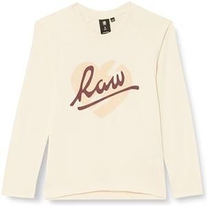 SS23007 T-shirt ls, geel (Lt Bisque D24976-01-1815), 6 Jaar