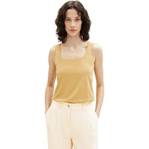 TOM TAILOR Dames Top 1035393, 31648 - Fawn Beige, M