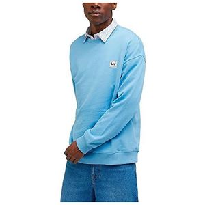 Lee Core Loose SWS sweatshirt voor heren, Prep Blue., XL