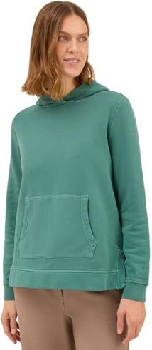 Cecil - Hoodie - Jewel Green - Met Capuchon - Kangoeroezak