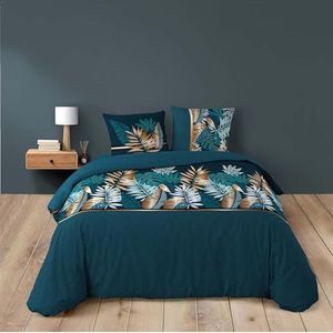 Dekbedovertrek 260x220 3 delig katoen ALIANOR