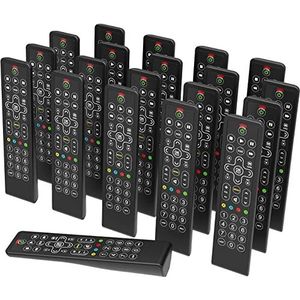 One for All - Universele Afstandsbediening - Zwart - Volledig Reinigbaar - Diefstalbeveiligd