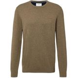 s.Oliver - Trui - Bruin Gemêleerd - Lange Mouw