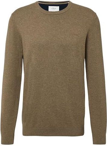 s.Oliver - Trui - Bruin Gemêleerd - Lange Mouw