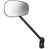 M-Wave Unisex Adult Spy Base Fietsspiegel, zwart, 10,5 x 7 cm