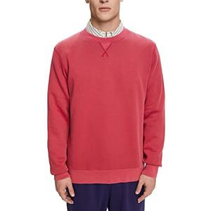 ESPRIT Effen sweatshirt in regular fit, 650/donkerroze., XL