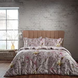 Edinburgh Weavers Lavish Super King Dekbedovertrekset, Katoen, Blush