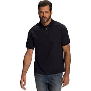 JP 1880 Raglan Workwear Poloshirt voor heren, zwart, 3XL, zwart, 3XL