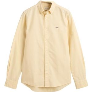 GANT Herenhemd, slim Oxford-shirt, Dusty Yellow, XL