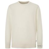 Pepe Jeans Heren New Andre ronde hals, gebreide kleding, wit, XS, Wit (Off White), XS
