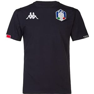 Kappa 6cento Abou 3f Fisi T-shirt, uniseks, volwassenen