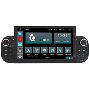 Specifieke autoradio voor Fiat Panda Android GPS Bluetooth WiFi USB DAB+ Touchscreen 6.2" 8core Carplay AndroidAuto