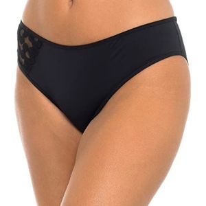 DIM - Generous Broderie - Slip - Zwart