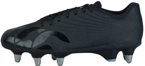 Canterbury Unisex Stamped Grndbrk Pro laarzen, Black/Silver Metallic, 44,5 EU, Zwart Zilver Metallic, 44.5 EU