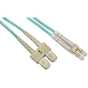 Link lklcsc3515 kabel optische vezel LC op SC Multimode duplex OM3 50/125, 15 mt
