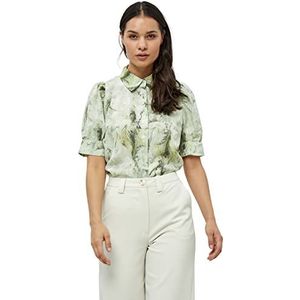 Peppercorn Marisola shirt met 3/4 mouwen | groene dames tops | lente shirt dames | maat XL