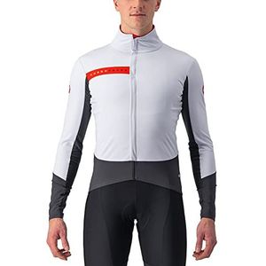 CASTELLI 4520505 BETA RoS Herenjas Zilver Grijs/Donkergrijs-Rood L