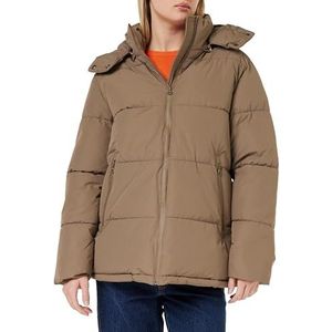Peppercorn Madison Puffer Jas voor dames, Fossil Brown, 40