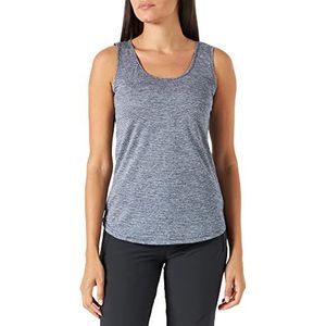 CMP Melange Jersey mouwloos T-shirt 100% PL, blauw, 50 vrouwen