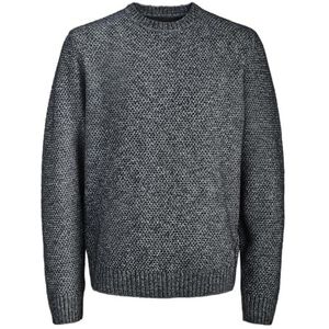 Jack & Jones Premium Trui 'JPRBLAWILSON'  nachtblauw / wit
