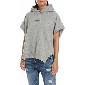 Replay Dames W3733A Pullunder, M21 Dark Grey Melange, S, M21 Donker Grijs Melange, S