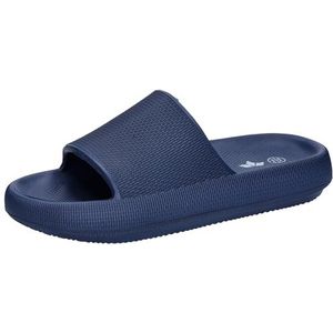 Lico Uniseks Hawaï-badslippers, blauw, 38 EU