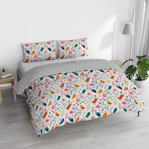 Italian Bed Linen WATERCOLOR beddengoedset met digitale print, tweepersoonsbed, WT 09