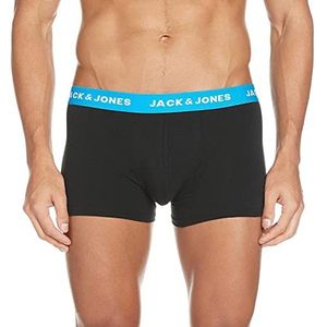 JACK & JONES Boxershorts voor heren, Surf the Web/Detail: blauwe Juwelen, L
