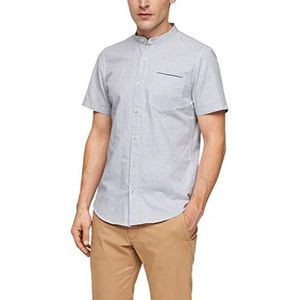 s.Oliver heren overhemd, White Dobby, XL