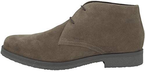 Geox - Claudio - Enkellaarsjes - Suède Leer