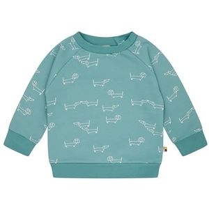 loud + proud Sweatshirt met allover-print, GOTS-gecertificeerd