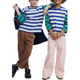 Desigual - Gestreept T-shirt - Katoen - Lange Mouwen - Ronde Hals