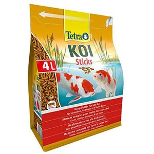 Tetra Pond Koi Sticks – voeding voor kleurrijke vissen en een verbeterde waterkwaliteit, 4 liter
