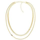 Tommy Hilfiger - Doble Chain - Ketting - Geel Goud - 2780980