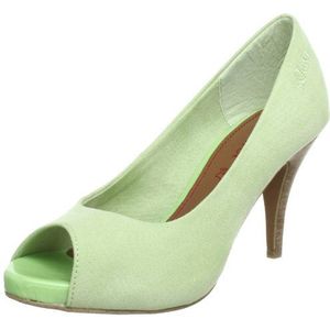 s.Oliver dames casual peep-Toe, groen mint 703, 36 EU