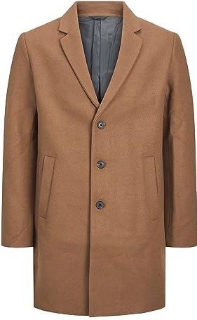 Jack & Jones - JJEMORRISON - Wollen Jas - Kaki