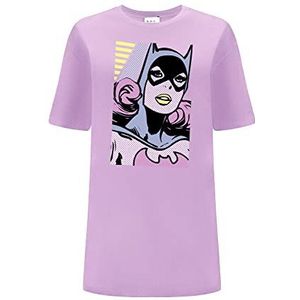 ERT GROUP Origineel en officieel gelicentieerd DC dames-T-shirt, Bat Girl 010-patroon, eenzijdige print, maat L, Oversize, Meerkleurig, L