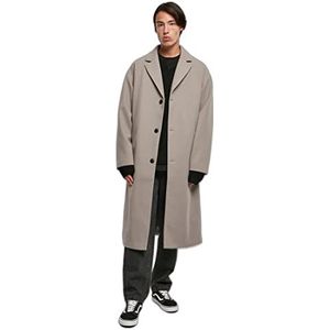 Urban Classics heren Lange jas jas, wolfgrey, XL