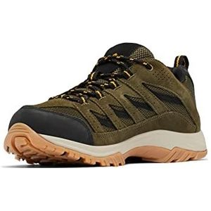 Columbia Crestwood brede wandelschoen voor heren, Nori Zwart, 9.5 US Wide