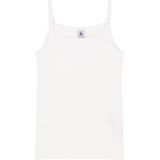 Petit Bateau - Topje met Bandjes - Wit - Katoen