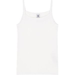 Petit Bateau - Topje met Bandjes - Wit - Katoen