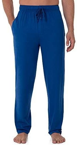 Fruit of the Loom - Gebreide Jersey Slaapbroek - Mazarin Blauw - Heren