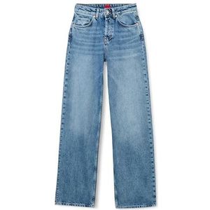HUGO Jeansbroek voor dames, Turquoise/Aqua445, 26W x 34L